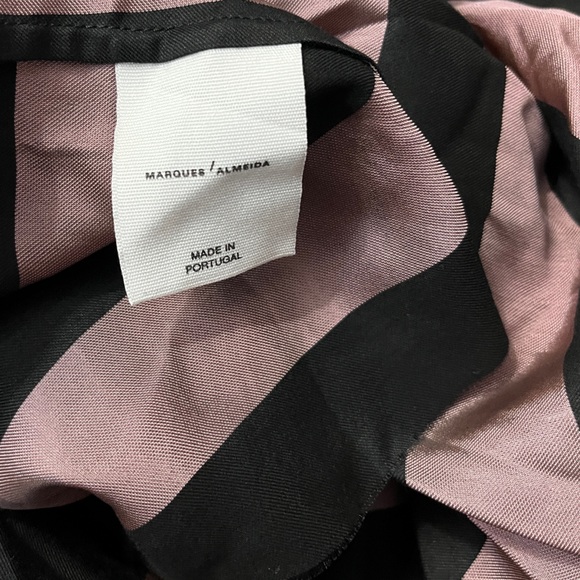 NWT - Marques’ Almeida Loop Asymmetric Draped Skirt - Made in Portugal - Size 6 - Picture 10 of 11